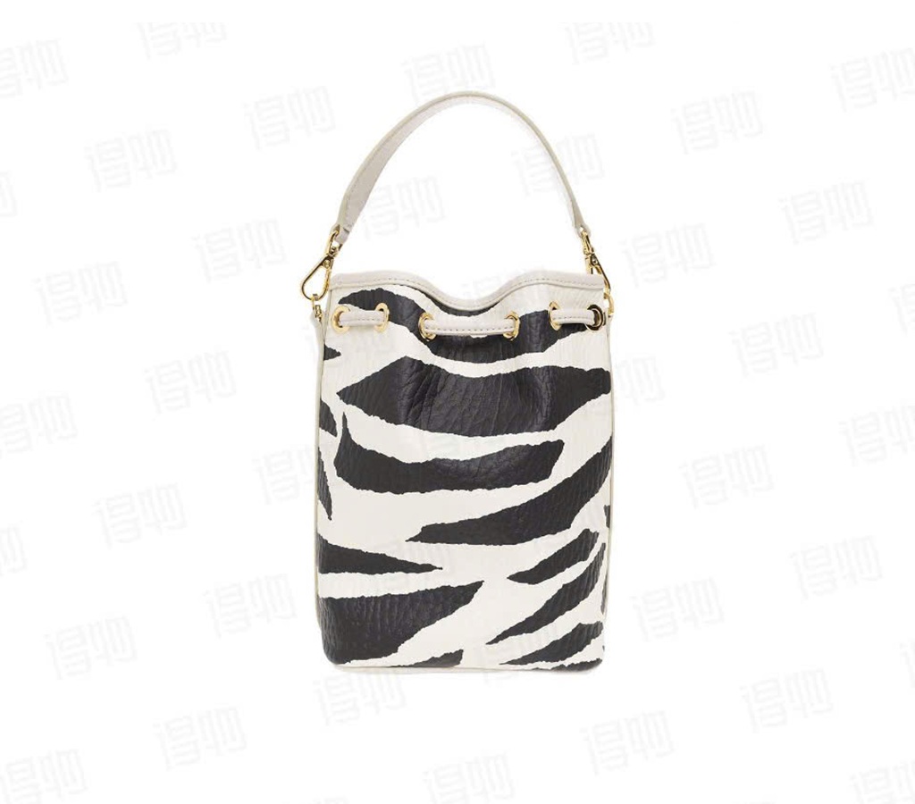 Alternative view of Túi MCM Meta Safari 'Black White' MWDDSDU07BK001