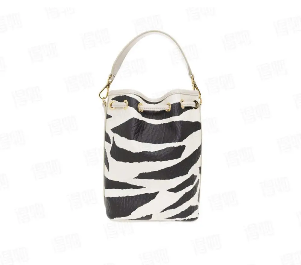 Alternative view of Túi MCM Meta Safari 'Black White' MWDDSDU07BK001