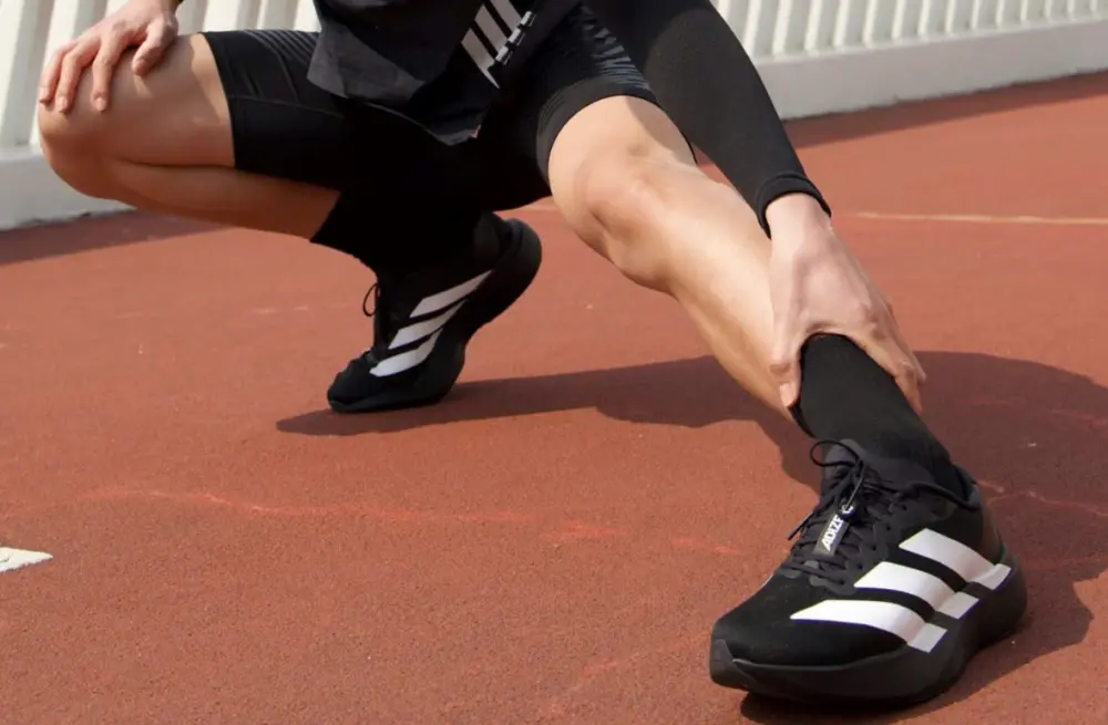 Giày Adidas Adizero Evo SL ‘Black White’ JP7149 - Ảnh 9