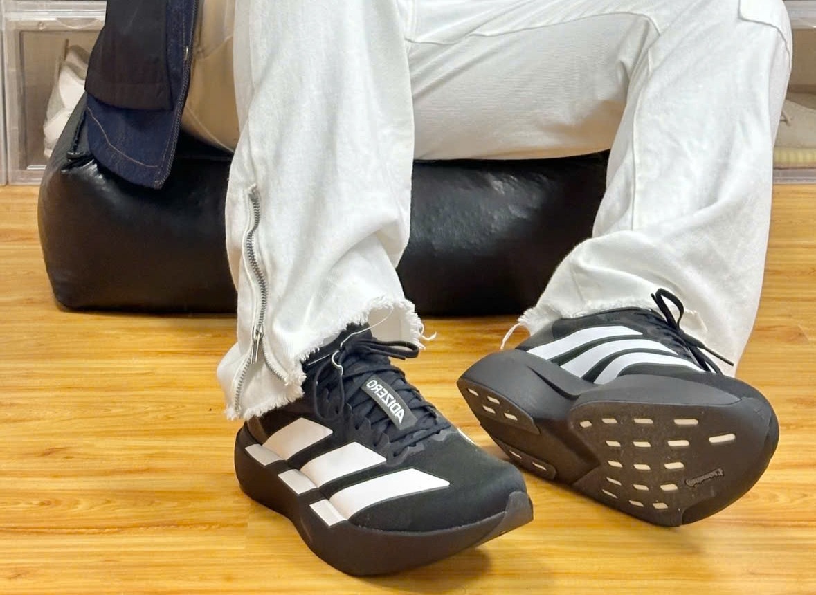 Giày Adidas Adizero Evo SL ‘Black White’ JP7149 - Ảnh 6