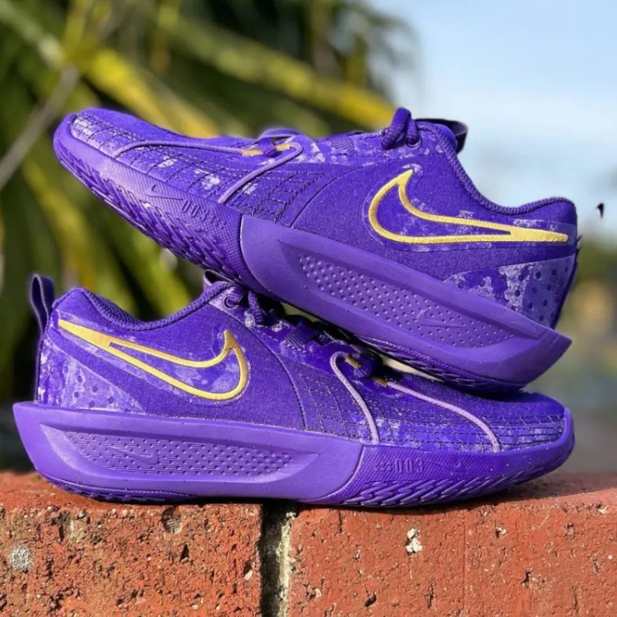 Giày Nike GT Cut 3 GS 'Court Purple' fz7300-500 - Ảnh 6