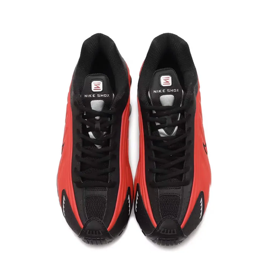 Giày Nike Shox R4 'Red Black Metallic Silver' HQ1988-600 - Ảnh 3