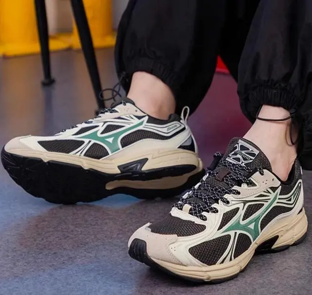 Alternative view of Giày Mizuno Wave Rider 10 ‘Bamboo White’ D1GH240601