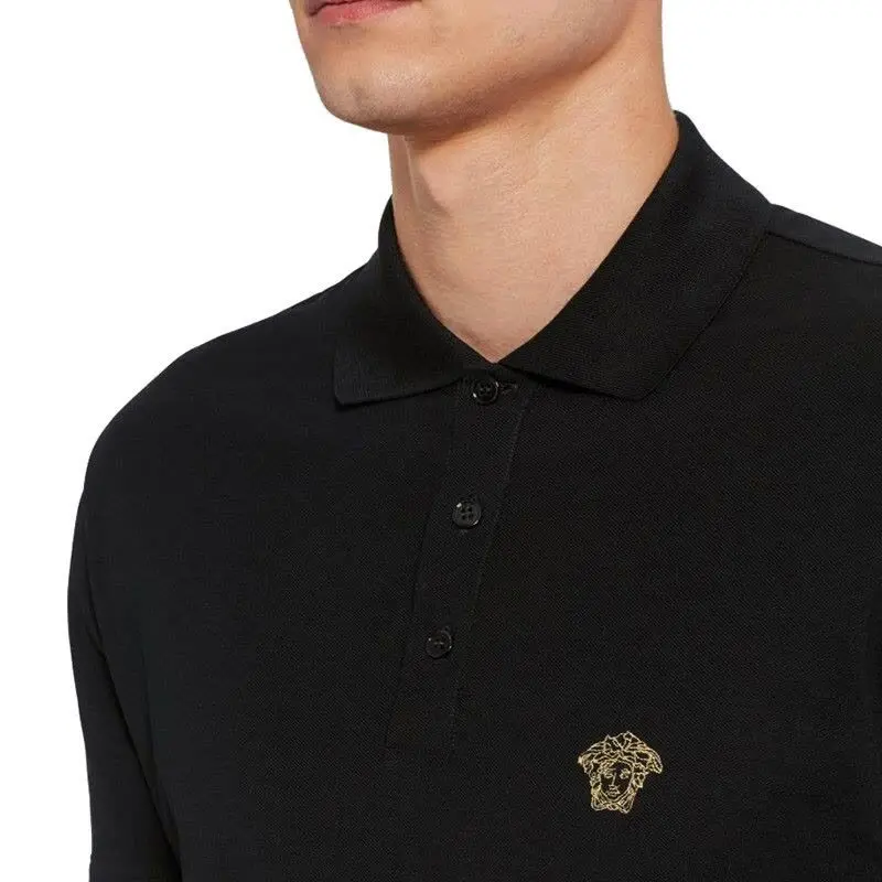 Áo Versace Embroidered Medusa Logo ‘Black’ A77534-A223004-A92Y - Ảnh 3