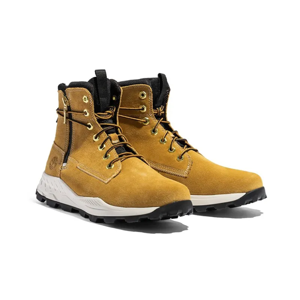Giày Timberland Brooklyn Side Zip 'Wheat Nubuck With Camo' A5YV7231 - Ảnh 5