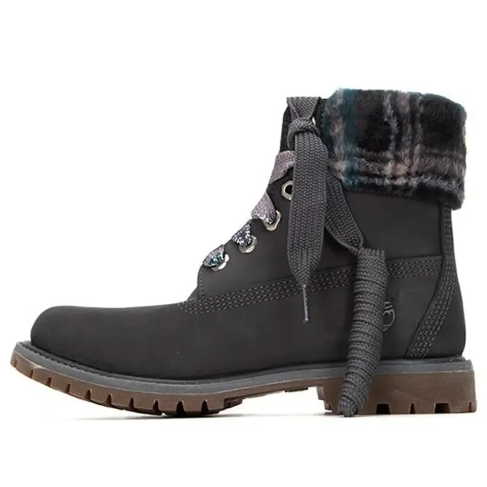 Giày Timberland Lindon Woods 6 Inch Waterproof Boot ‘Dark Grey’ A2MA5C64 - Ảnh 5