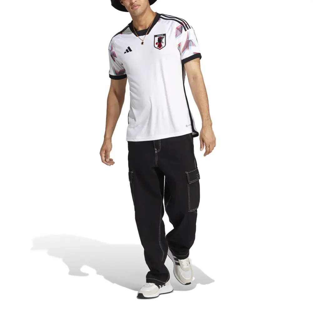 Áo Adidas Japan 22 Away Jersey ‘White’ HF1844 - Ảnh 3