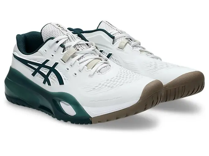 Giày Asics Gel-Resolution X ‘White Saxon Green’ 1041A481-111 - Ảnh 5