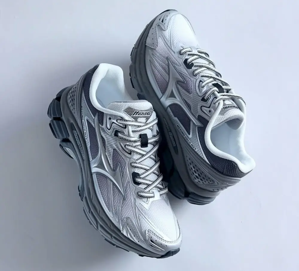 Giày Mizuno Trainer 2K ‘White Grey’ D1GH250403 - Ảnh 3