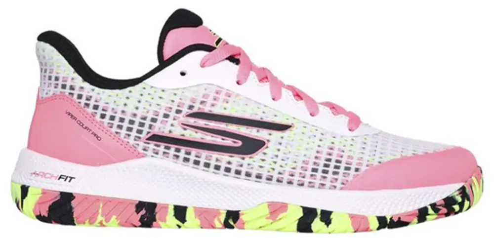 Giày Skechers Viper Court Pro Pickleball 'White Pink Black' 172069C-WMLT