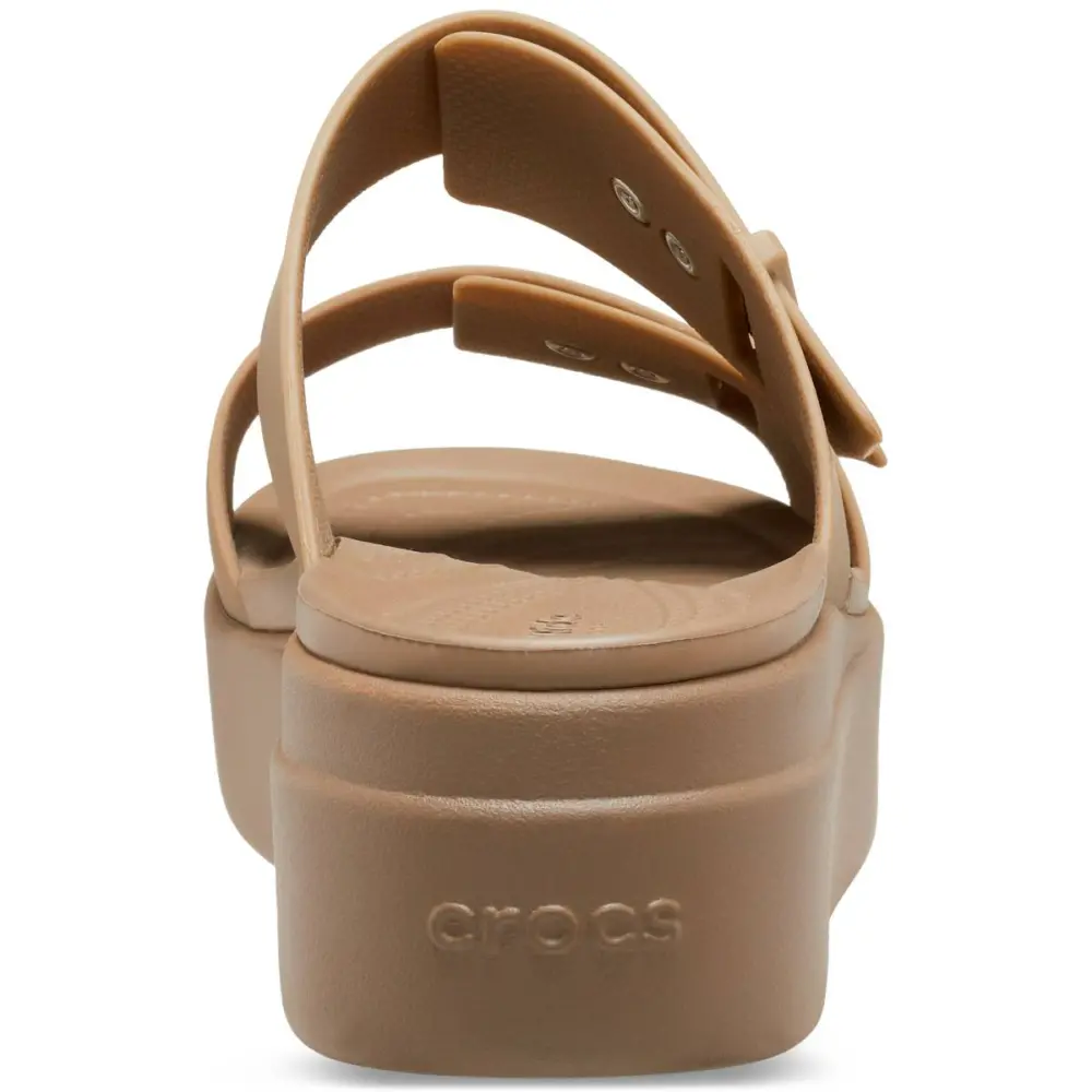 Dép Crocs Brooklyn Buckle Low ‘Khaki’ 207431-260 - Ảnh 5