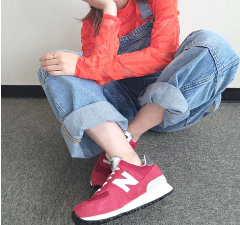 Alternative view of Giày New Balance 574 Heritage ‘Red’ U574HR2