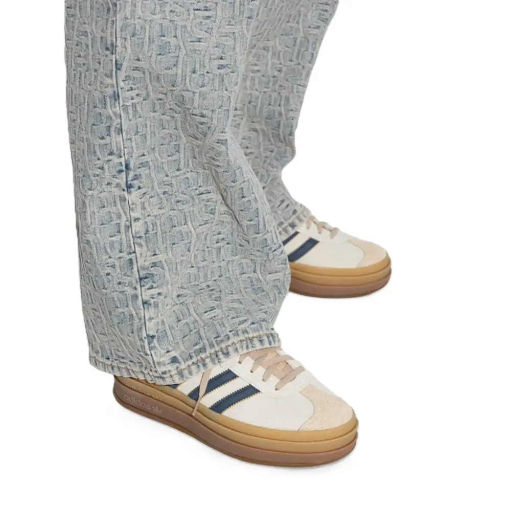 Alternative view of Giày Adidas Gazelle Bold ‘Cream Night Indigo’ JQ5126