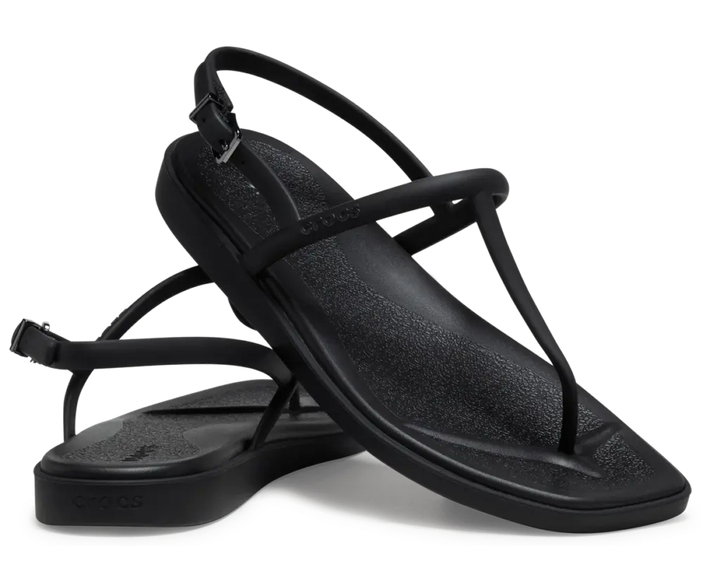 Alternative view of Dép Crocs Miami Thong Flip ‘Black’ 209793-001