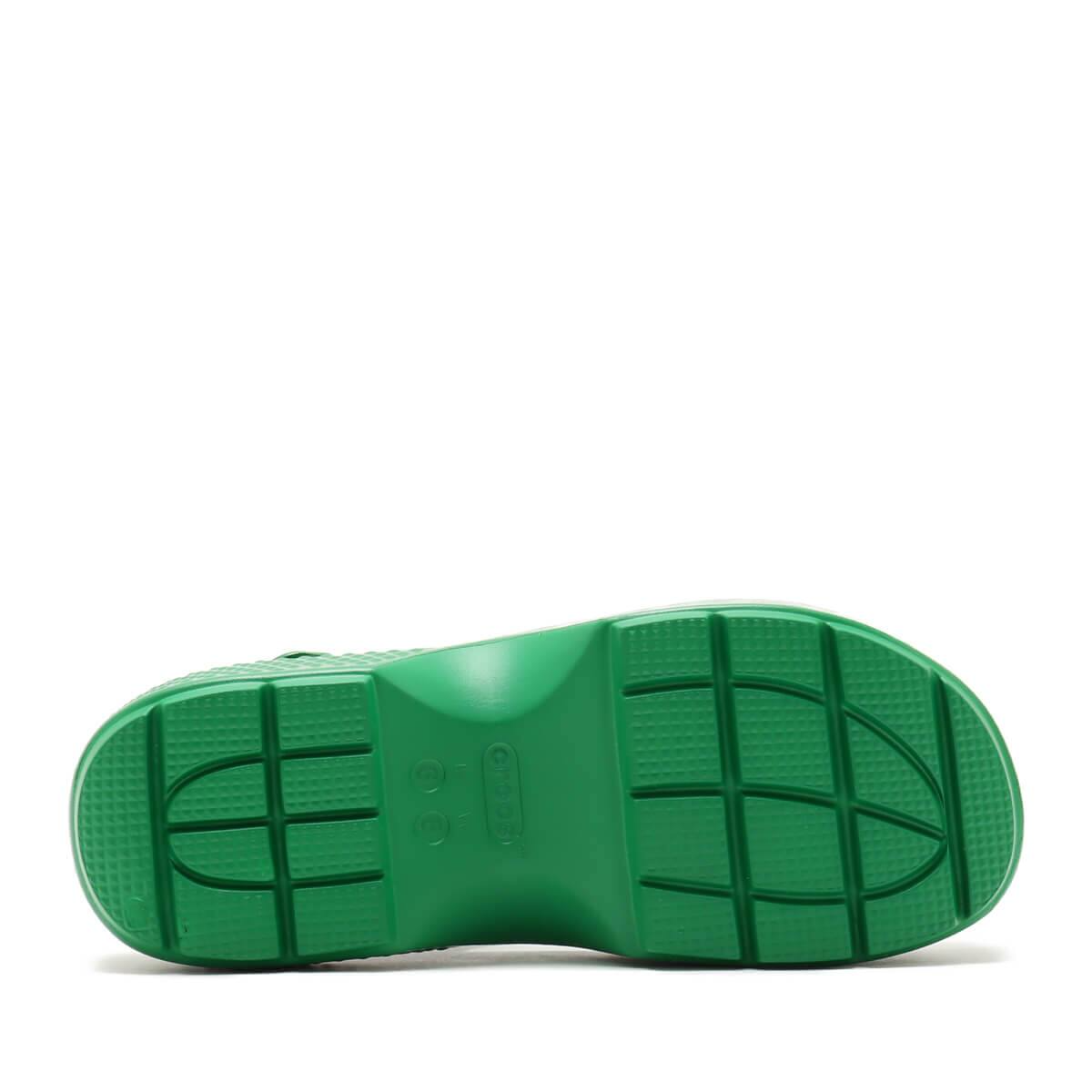 Dép Crocs Stomp Fisherman High Shine ‘Green Ivy’ 210057-3WH - Ảnh 4