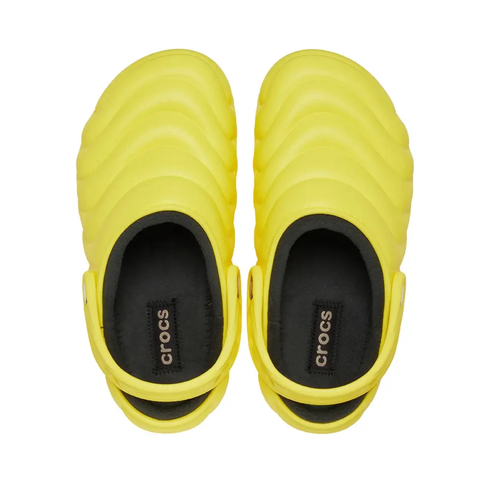 Dép Crocs Classic Lined Overpuff Clog ‘Cyber Yellow’ 210059-77J - Ảnh 5