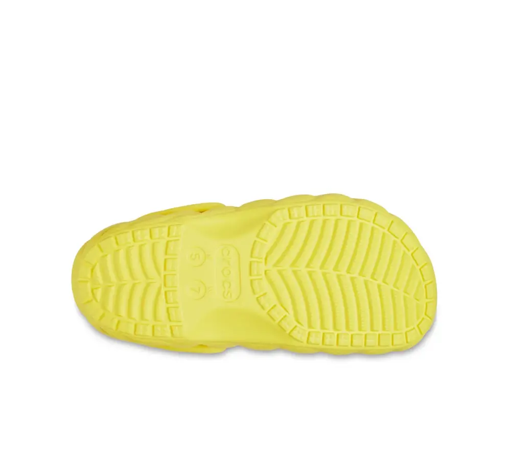 Dép Crocs Classic Lined Overpuff Clog ‘Cyber Yellow’ 210059-77J - Ảnh 3