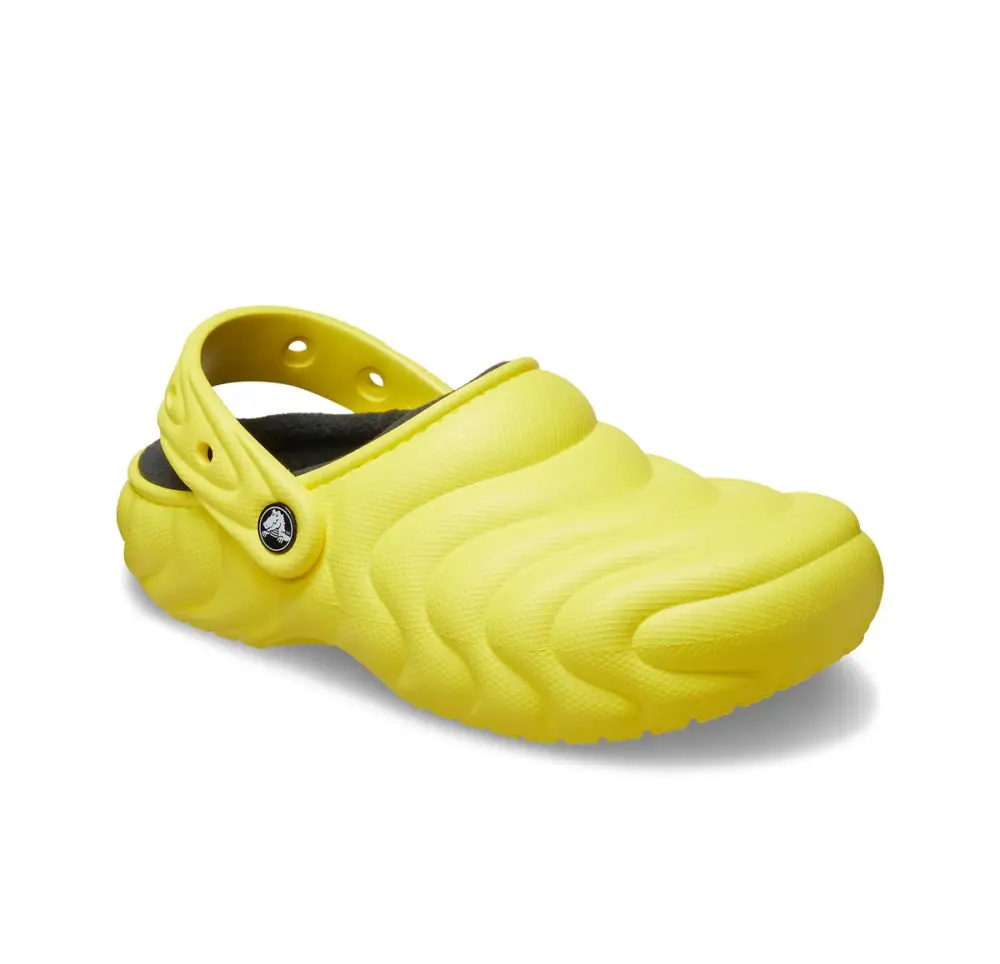 Alternative view of Dép Crocs Classic Lined Overpuff Clog ‘Cyber Yellow’ 210059-77J