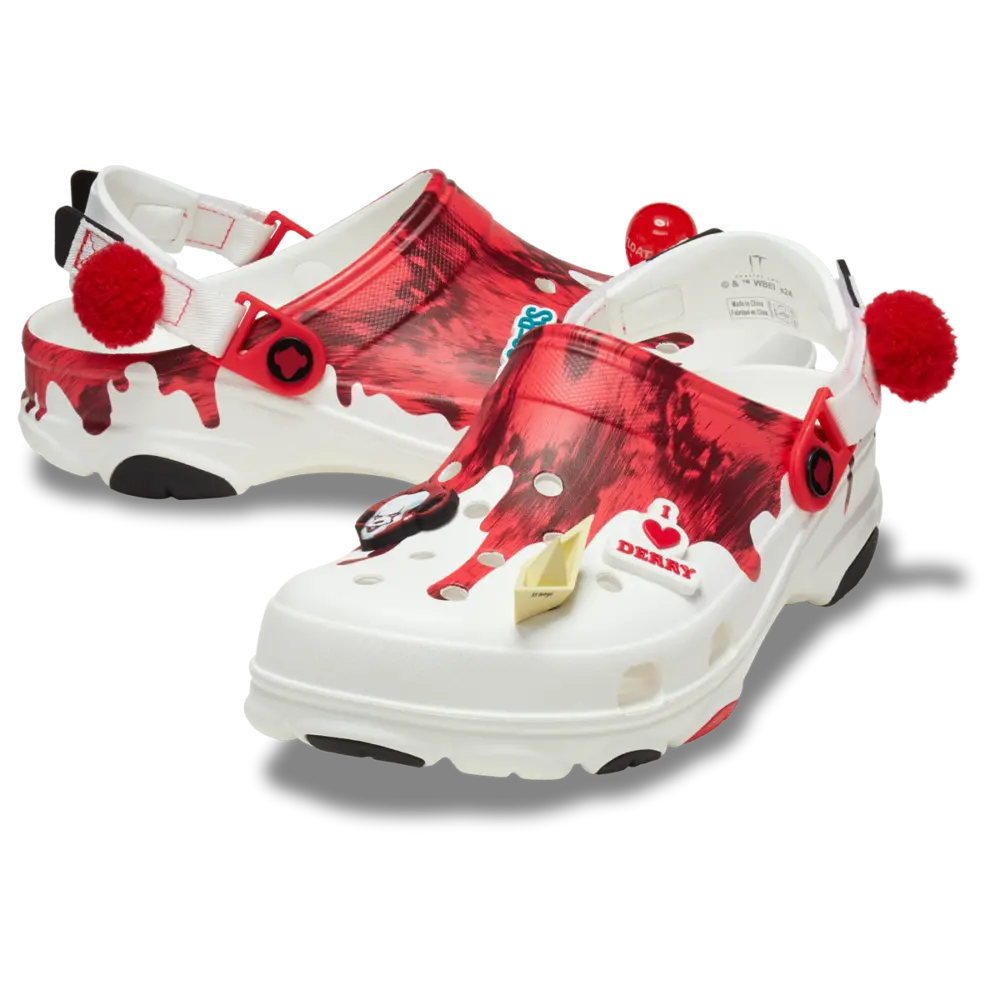 Dép Crocs All Terrain Clog x IT ‘Pack Pennywise’ 210239-90H - Ảnh 3