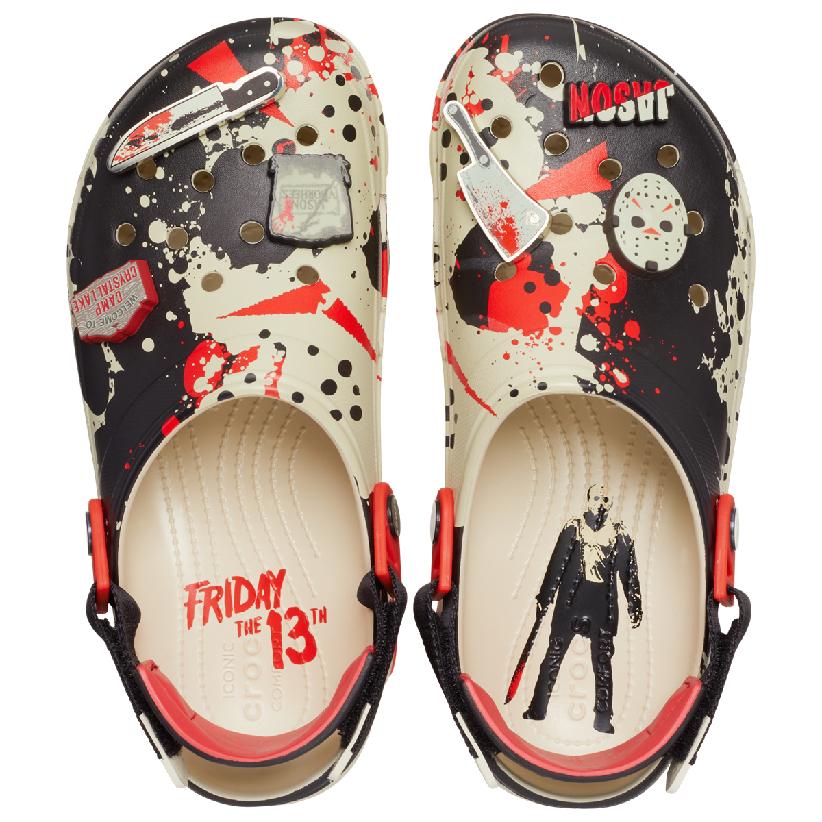 Dép Crocs All-Terrain x Friday The 13th ‘Horror Pack Jason’ 210241-90H - Ảnh 3