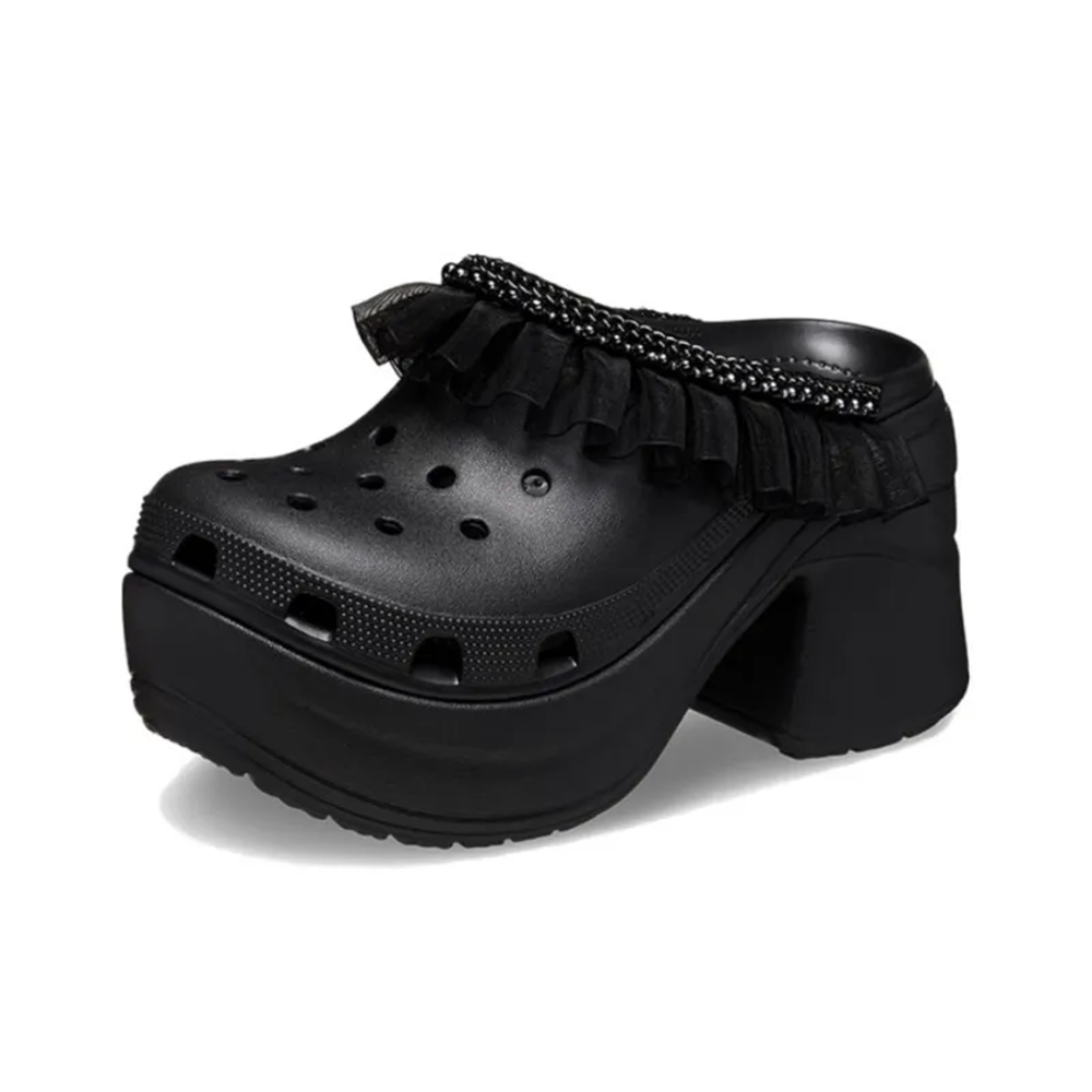Dép Crocs Siren Classic Clog ‘Black’ 210689-001 - Ảnh 5