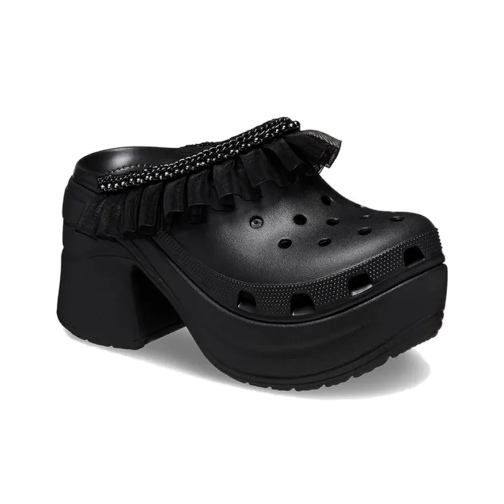 Dép Crocs Siren Classic Clog ‘Black’ 210689-001 - Ảnh 4