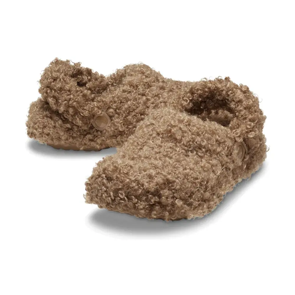 Crocs Classic Faux Doodle Fur Clog ‘Sepia’ 210849-2EY - Ảnh 6