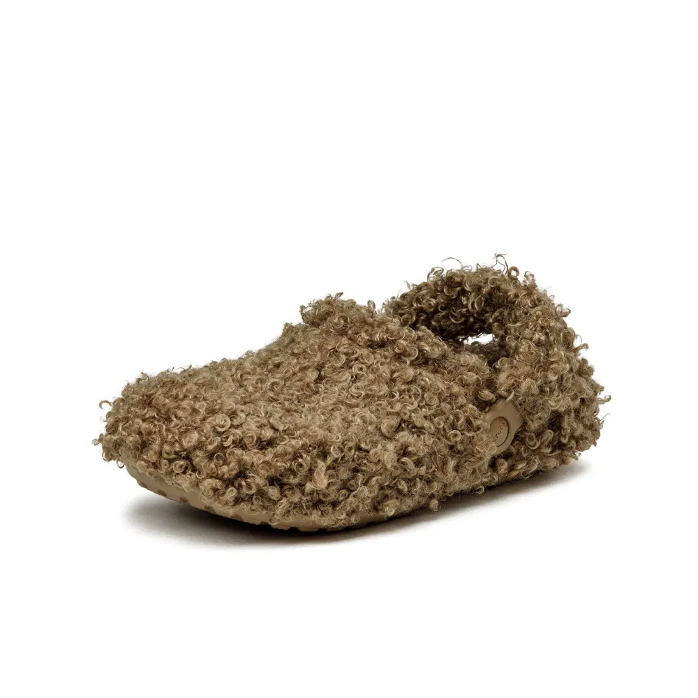 Alternative view of Crocs Classic Faux Doodle Fur Clog ‘Sepia’ 210849-2EY