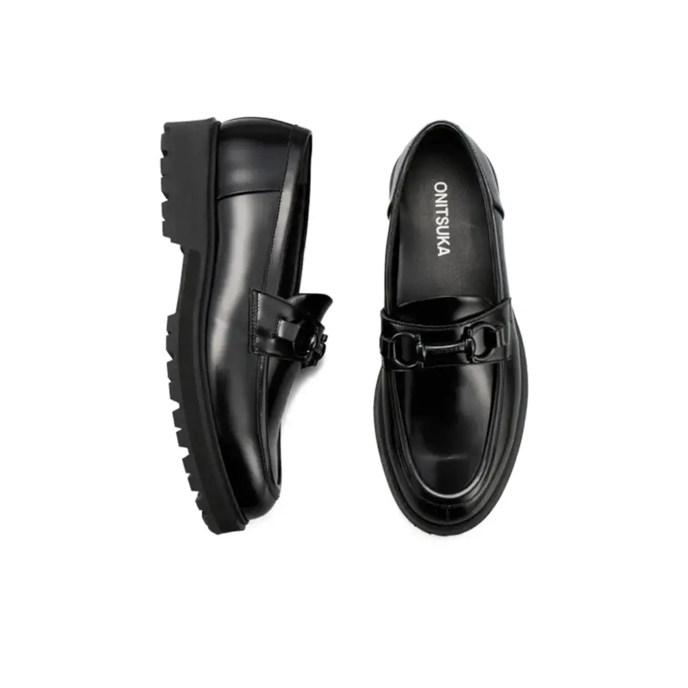 Giày Onitsuka Tiger Loafers 'Black' 1182A641-001 - Ảnh 3
