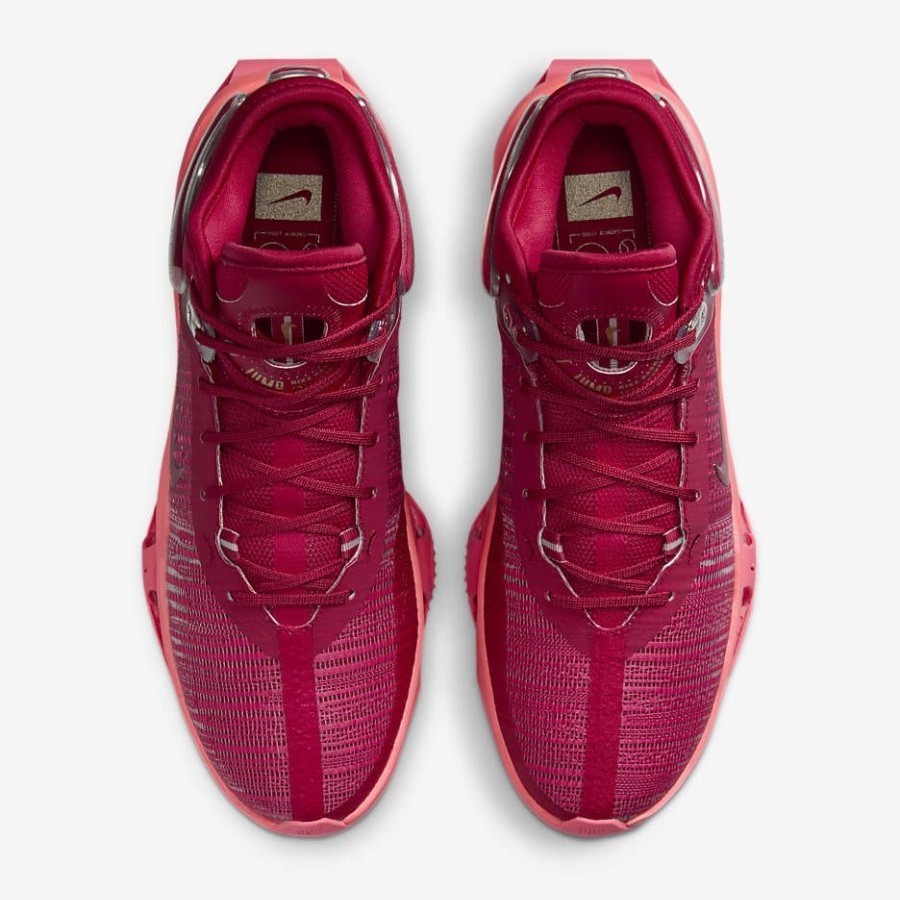 Giày Nike GT Jump 2 Mystic Hibiscus Hot Punch 'Gym Red' DJ9432-603 - Ảnh 4