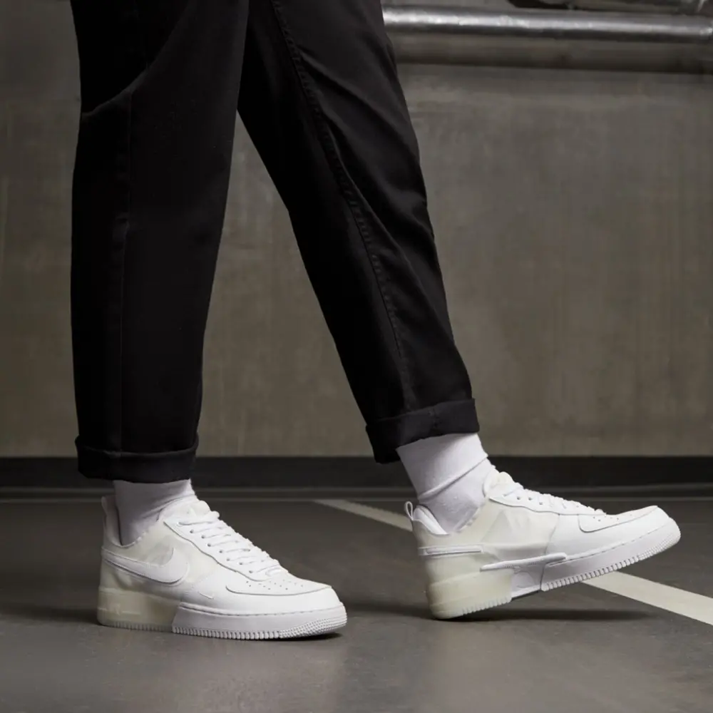 Giày Nike Air Force 1 React Photon Dust ‘Cream’ DM0573-100 - Ảnh 3