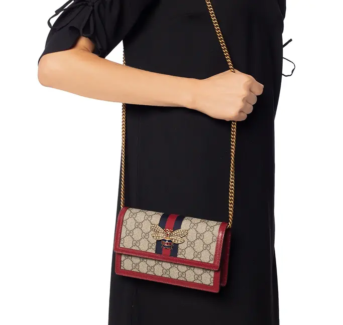 Alternative view of Túi Gucci Queen Margaret Mini GG Bag ‘Brown’ 476079-9I6QT-8540