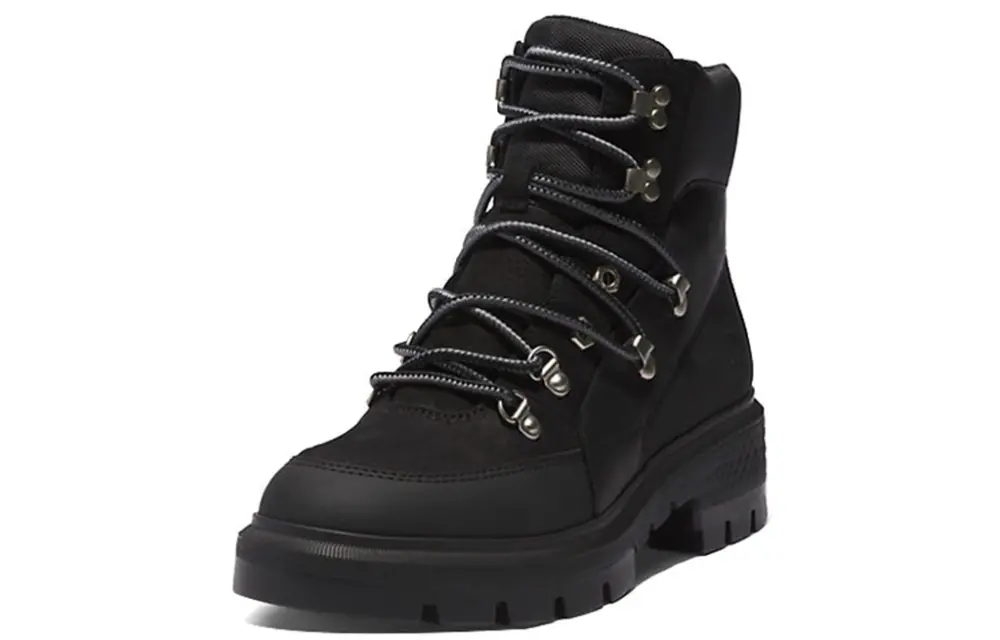 Giày Timberland Cortina Valley Waterproof Mid Hiker Boots ‘Black ‘ A5NJ7015 - Ảnh 5