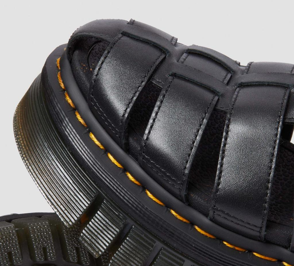 Dép Dr.Martens Ricki Fisherman Platform Sandals ‘Black’ 31549001 - Ảnh 4