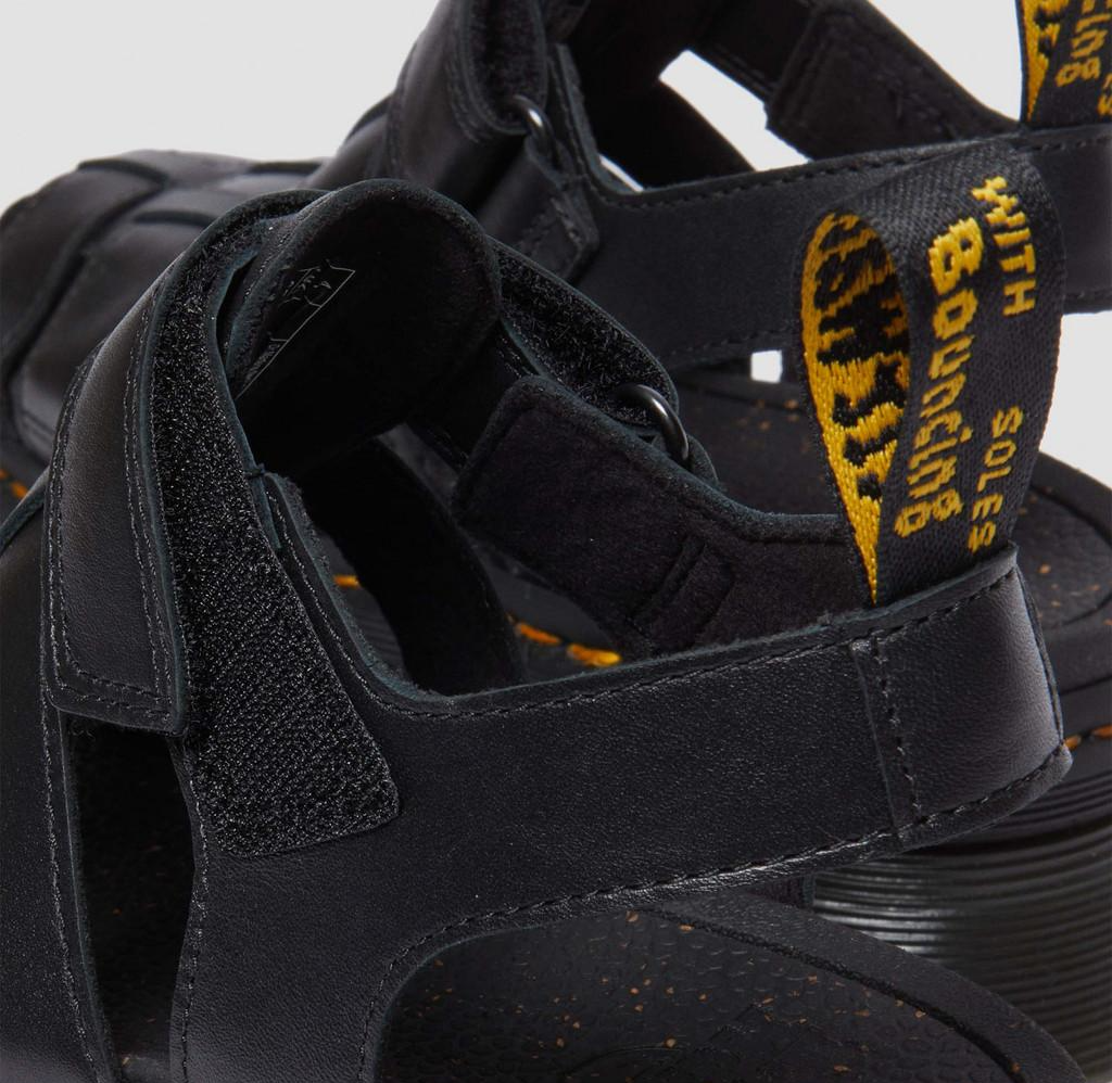 Dép Dr.Martens Ricki Fisherman Platform Sandals ‘Black’ 31549001 - Ảnh 3