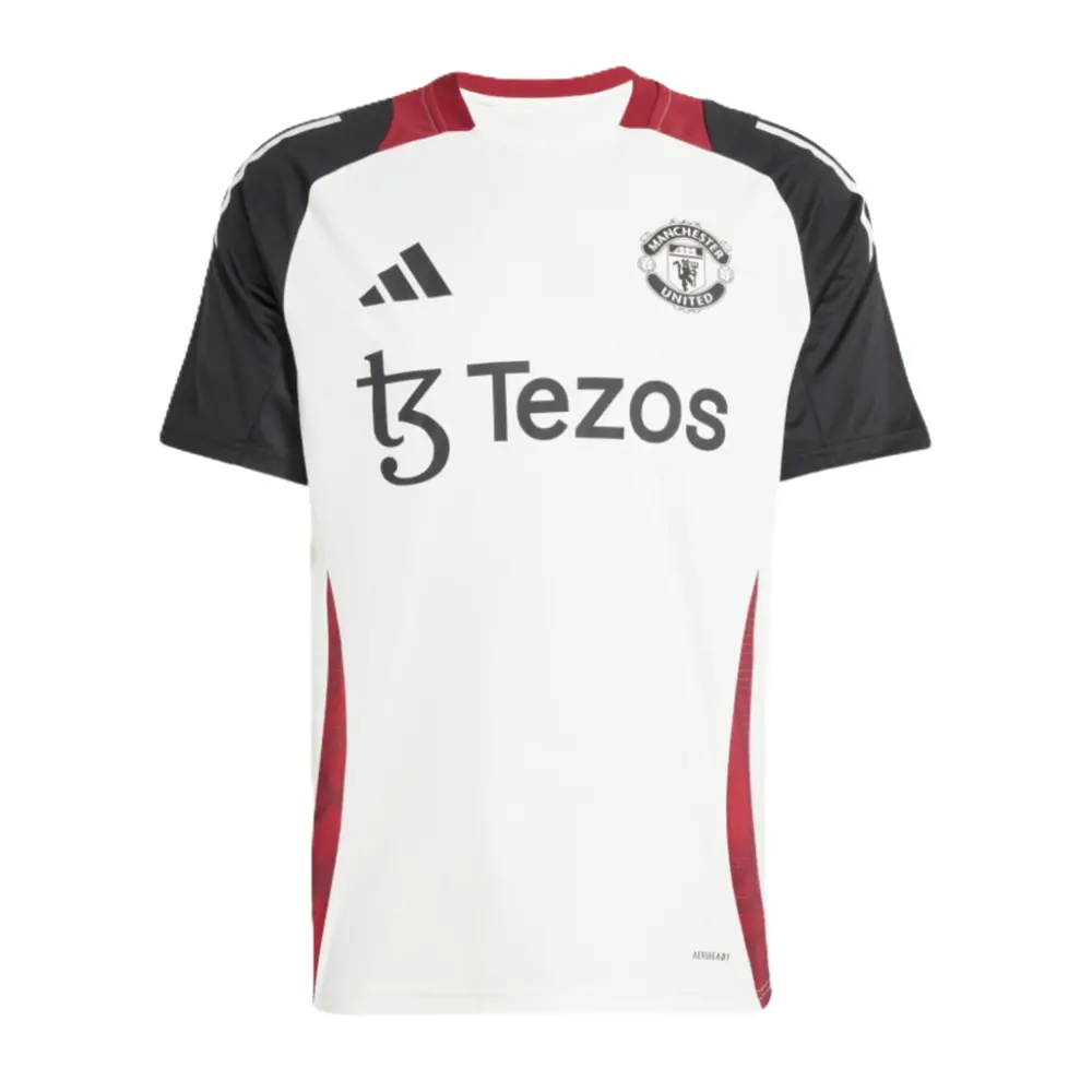 Áo Adidas Maillot De Foot Manchester United FC ‘White’ JE3726