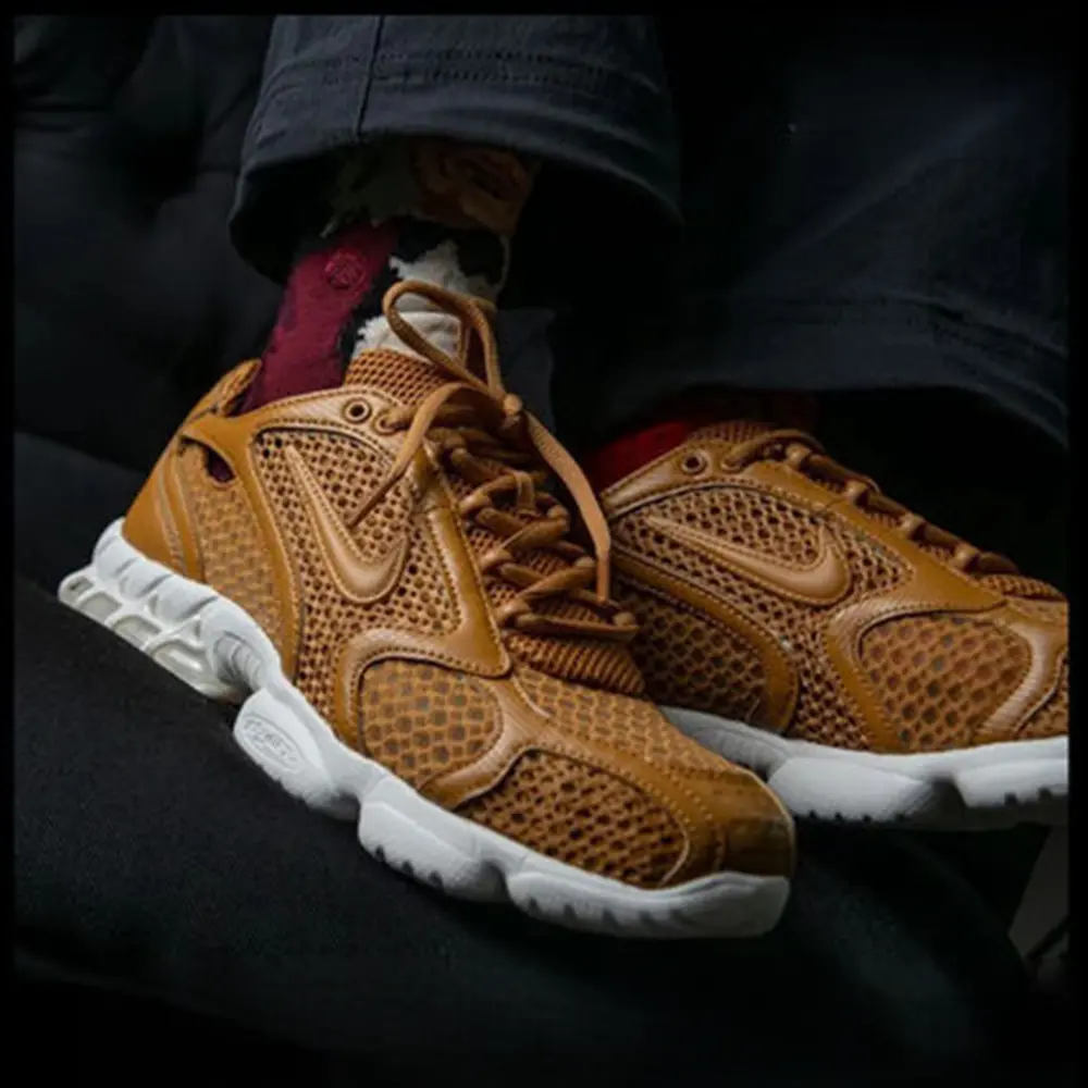 Giày Nike Air Zoom Spiridon Cage 2 ‘Wheat’ HQ3552-799 - Ảnh 5