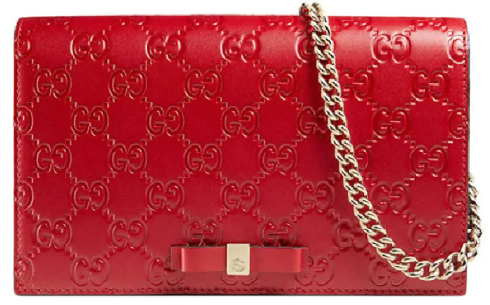 Túi Gucci GG Signature Mini ‘Red’ 431408-CWC1G-6433