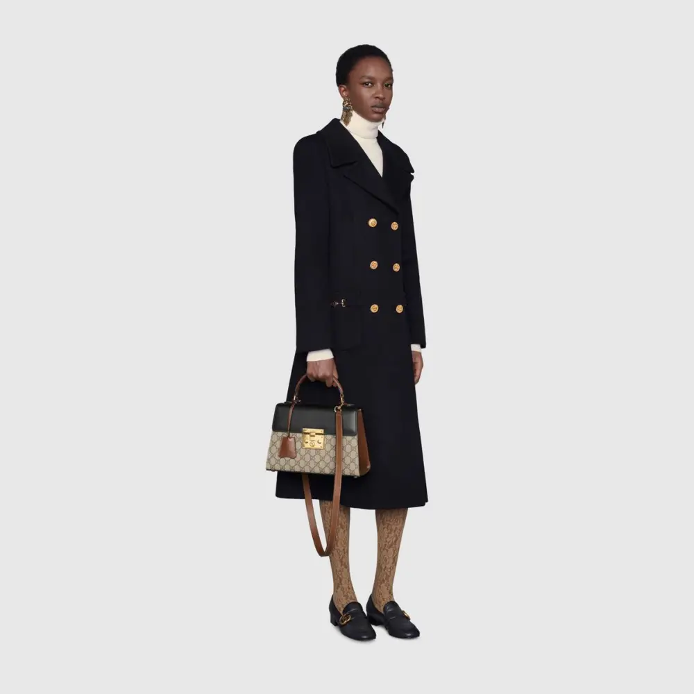Alternative view of Túi Gucci Padlock GG Supreme Top Handle Bag 453188-KLQJG-9785