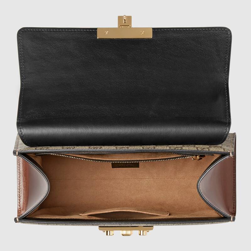 Túi Gucci Padlock GG Supreme Top Handle Bag 453188-KLQJG-9785 - Ảnh 6
