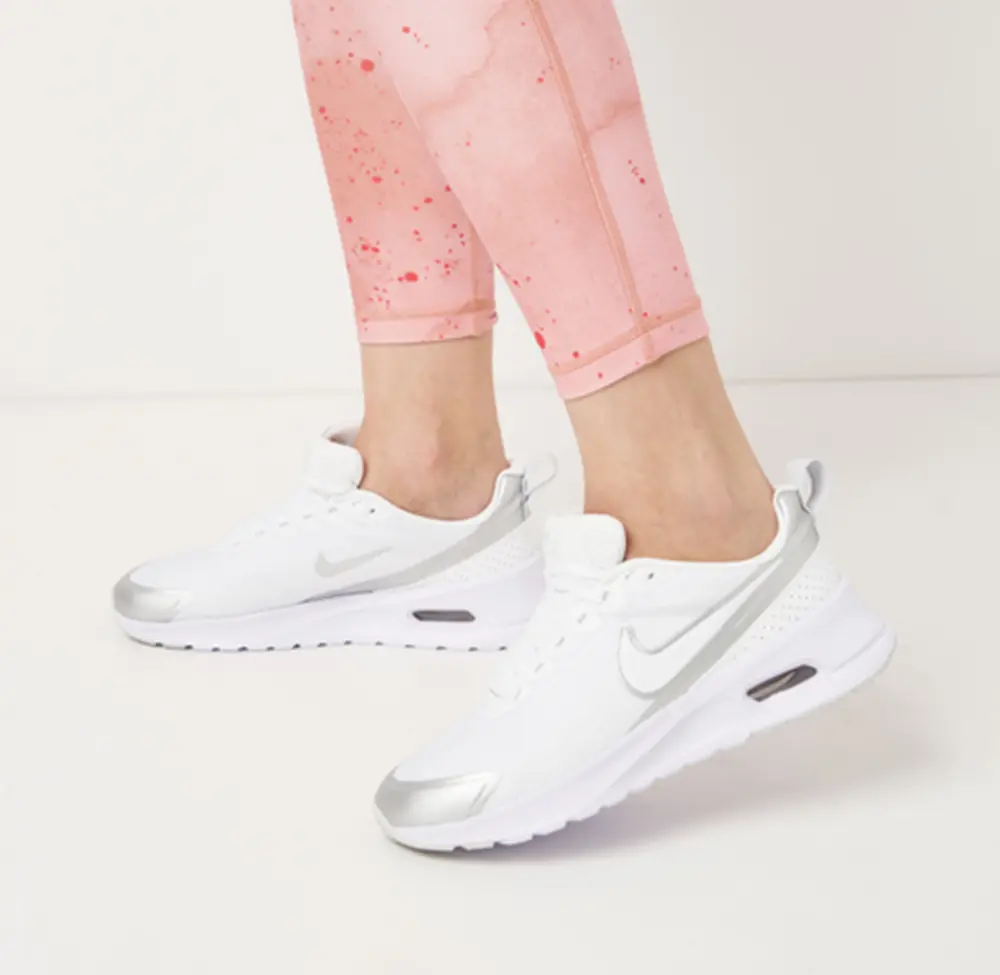 Alternative view of Giày Nike Air Max Nuaxis 'White Pure Platinum Metallic Silver' HF1233-101