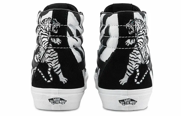 Giày Vans SK8-Hi Reissue Tiger ‘Black White’ VN0A2XSBWHT - Ảnh 5