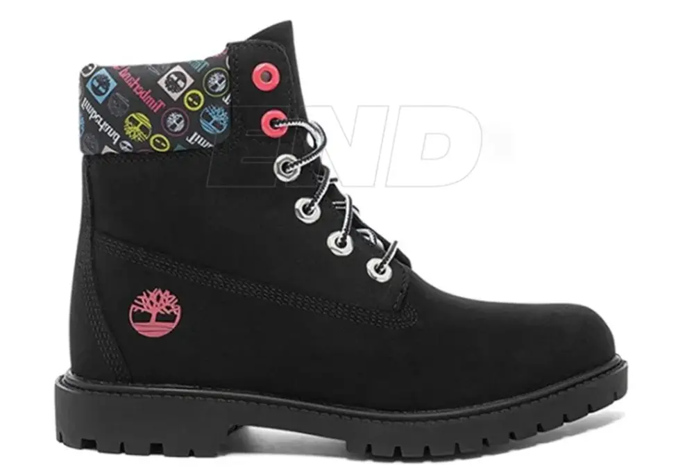 Giày Timberland Nubuck Leather Waterproof 6 Inch Boots ‘Black’ A5M24001