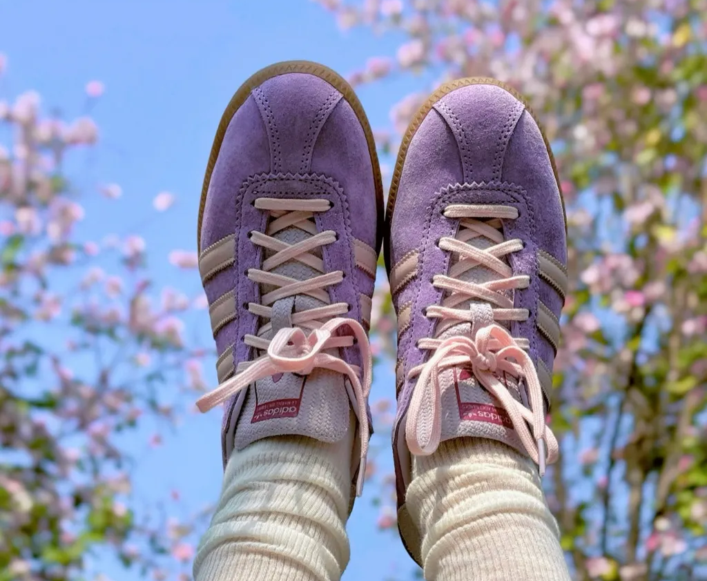 Giày Adidas Originals Bermuda ‘Purple’ JR7157 - Ảnh 4