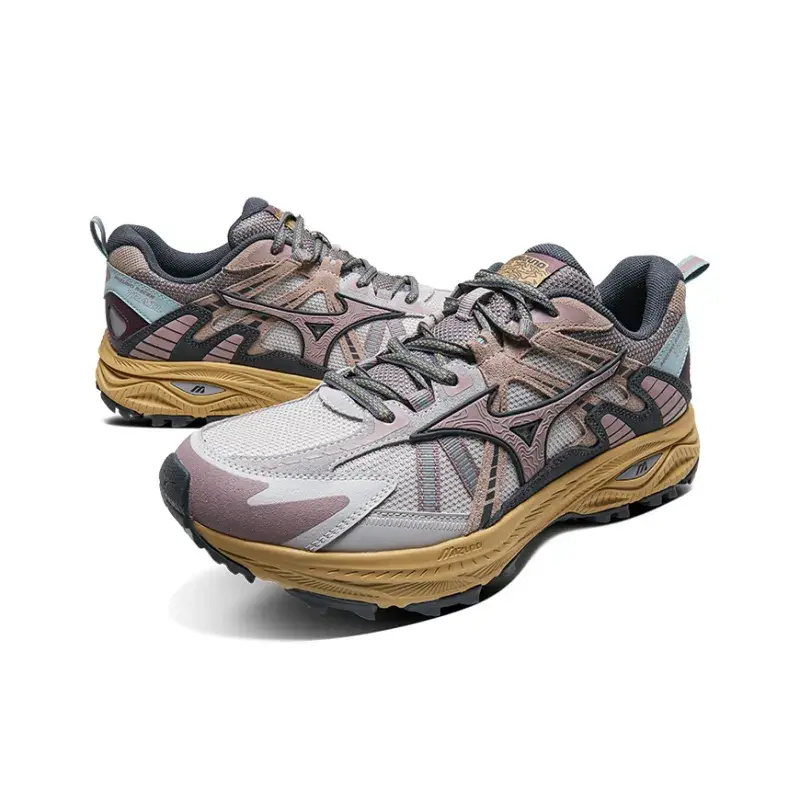 Alternative view of Giày Mizuno Racer Trail ‘Red Umber Grey’ D1GH223809