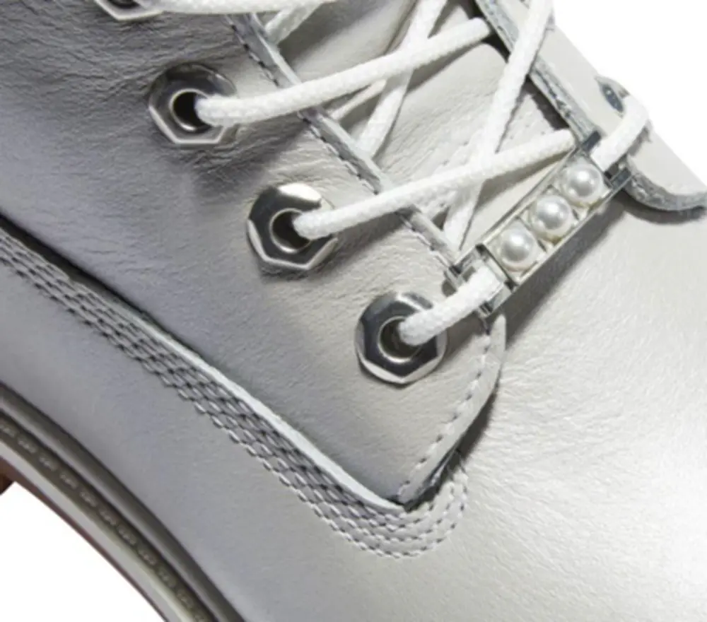 Giày Timberland Wmns 6 Inch Boot ‘Light Grey’ A2M4D - Ảnh 3