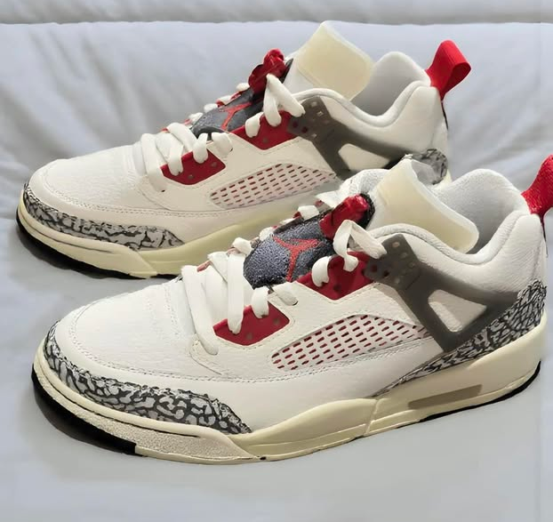 Giày Nike Air Jordan Spiz’ike Low ‘Sail’ FQ1759-116 - Ảnh 8