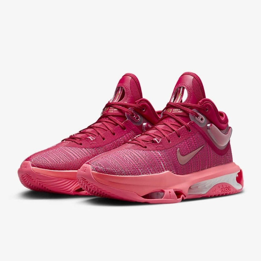 Giày Nike GT Jump 2 Mystic Hibiscus Hot Punch 'Gym Red' DJ9432-603 - Ảnh 2