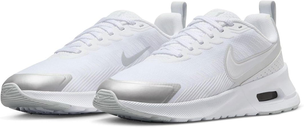 Giày Nike Air Max Nuaxis 'White Pure Platinum Metallic Silver' HF1233-101 - Ảnh 5