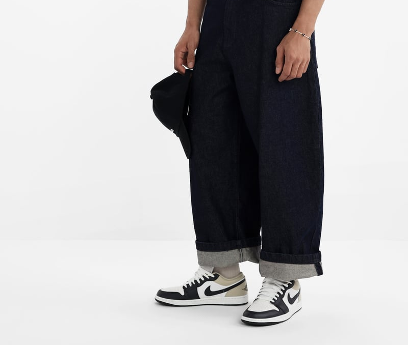 Alternative view of Giày Nike Air Jordan 1 Low ‘Rattan’ 553558-153